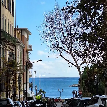 Platani Del Corso - Attico Con Parcheggio Privato - Private Parking 산레모